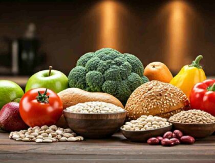 High-Fiber Food