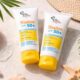 Fixderma SPF 50 sunscreen products with comparison of texture and protection levels