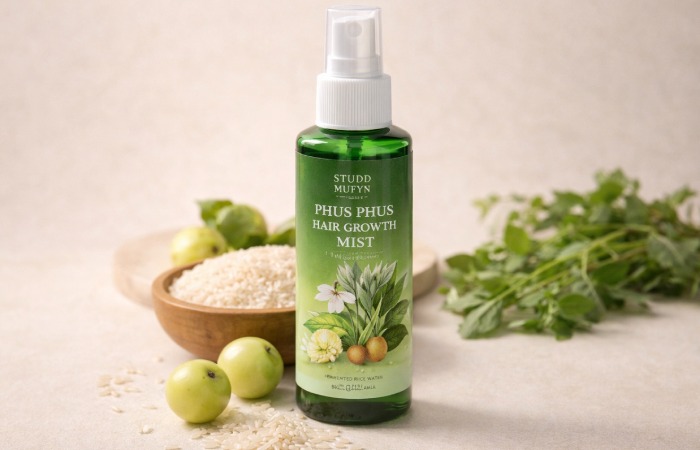 rice water hair mist spray bottle for hair care