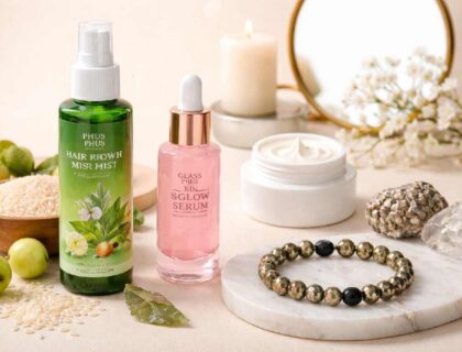 Studd Muffyn haircare skincare and crystal products overview