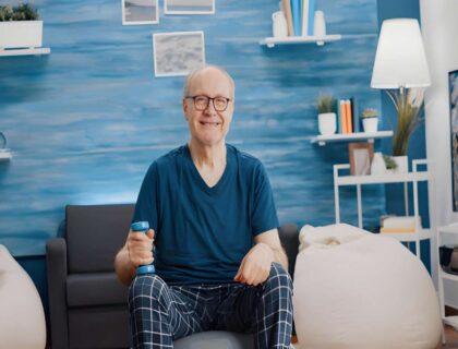 older adult living alone